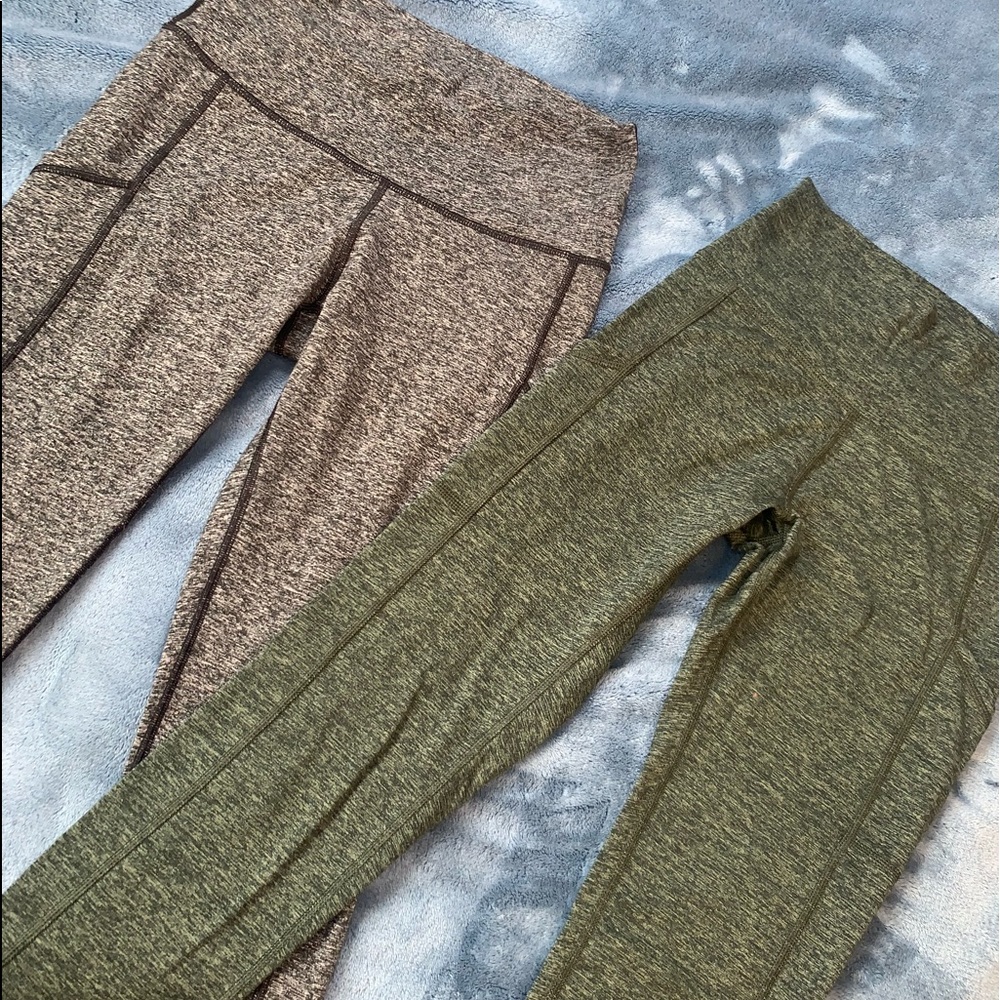 Pair of Aerie SuperSoft Pocket Leggings